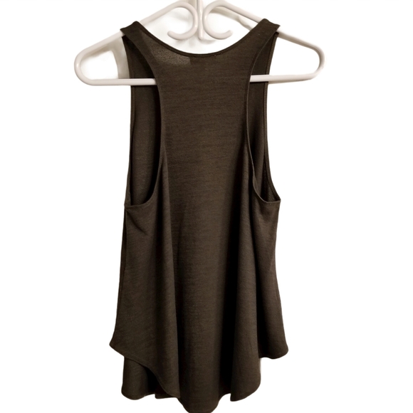 Wilfred Free Burnette Olive Green Tank - Picture 3 of 5